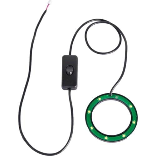 24VAC/DC Plastic Spindle LED Light Ring For 800W 1.5KW or 2.2KW CNC Engraving Woodworking Machine