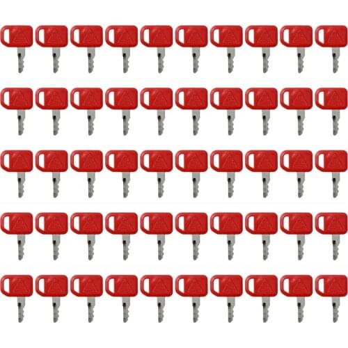 50X Ignition Key For John Deere Heavy Equipment Skid Steer Columbia part T209428