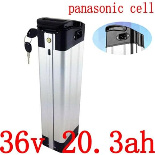 36V 20AH Electric Bike Battery 36v 11.6ah 14.5ah 17ah 20ah Lithium Battery use panasonic cell fit 36V 500W 1000W Ebike Battery