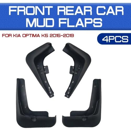 Car Front Rear Car Mudguard Fender Flare Mud Guard Flap Anti Splash Mudflap for KIA Optima K5 2010-2013 2014 2015 2016 2017-2019