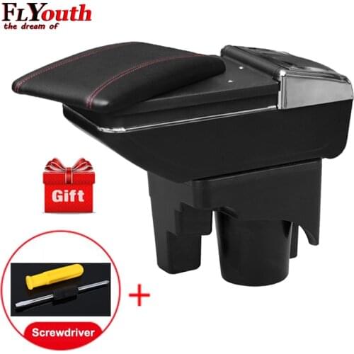 For Volkswagen Mk5 Golf Mk 5 6 2005-2011 Car Armrest Box Central Store Content Box Cup Holder Interior Car-Styling