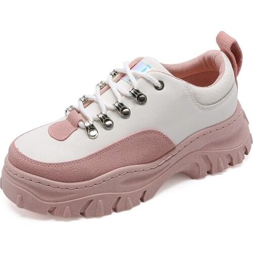 Flange relaxation Running Shoes joker ventilate Sneakers rise rubber sole color matching skid resistance joker spordt shors