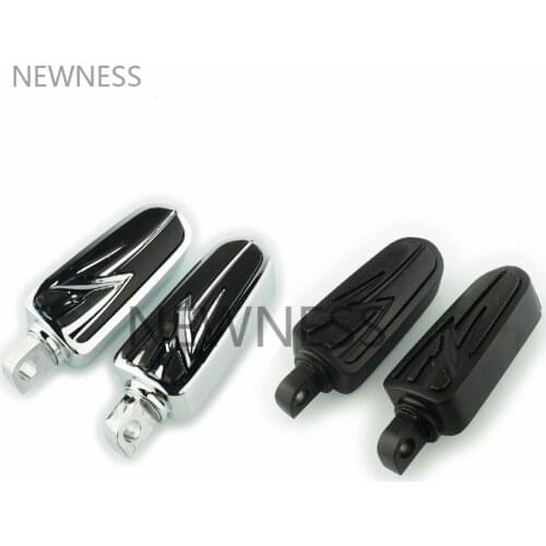 Motorcycle Chrome Footpeg Foot Peg Male Mount Front Rear Footrest Pedals For Harley Heritage Softail Dyna Touring Electra Glide