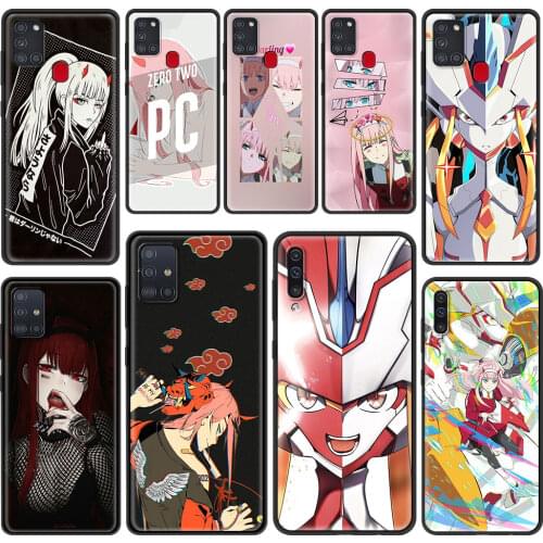 Soft TPU Case for Samsung Galaxy A32 A52 A72 4G A21S A51 A71 A12 A02S A21 EU A41 A31 5G Phone Coque Shell Anime 02 ZERO TWO
