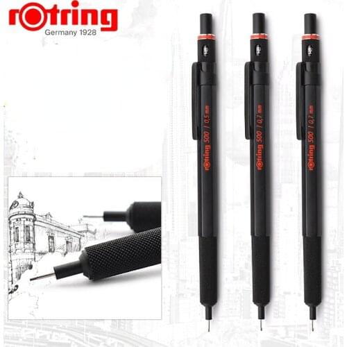 German Rotring 500 Drawing Painting Mechanical Pencil Metal Handshake Red Ring 500 High Quality Mechanical Pencil Art Set