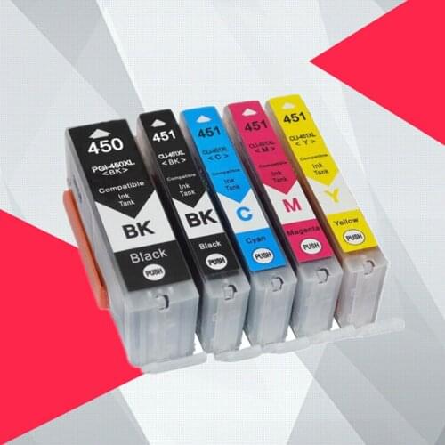 PGI-450 PGI 450 CLI 451 pgi450 compatible ink cartridge For canon PIXMA MG5440 MG5540 MG5640 MG6440 Ip7240 MX924 IX6540 IX6840