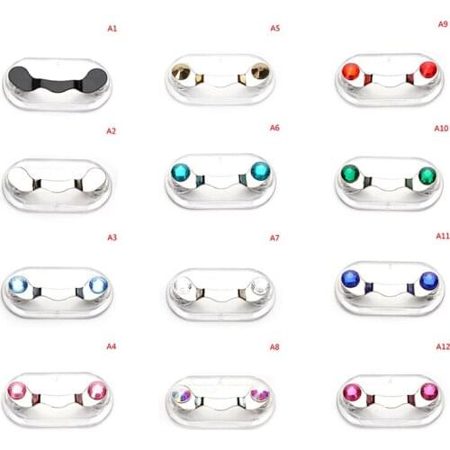 Portable Multicolor Clothes Clip 2021 New Magnetic Hang Buckle Magnet Glasses Headset Line Clips Fashion Glasses Storage Tools