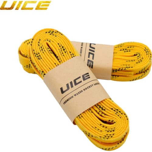 Skate Laces 84in 96in 108in 120in Dual Layer Braid Extra Reinforced Tips Waxed Tip Design For Ice Hockey Skate Hockey Shoe Lace