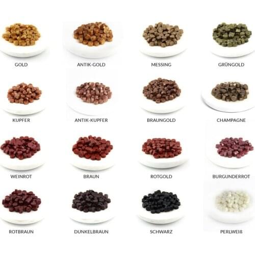 100pcs/Lot Octagon Sealing Wax Beads Seal Stamp Beaded Waxes for Wedding Vintage Craft Decoration Suppliers Card Making Tools