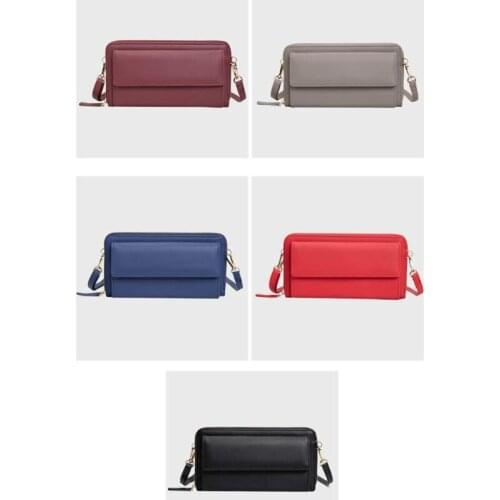 Touch-Screen Phone Purse for Women RFID Blocking Crossbody Wallet Shoulder Bag 20CA