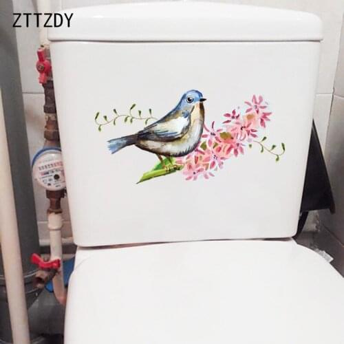 ZTTZDY 28.8CM×14.3CM Hand-Painted Classical Patterns Wall Stickers Mural Home Decoration Toilet Decals T2-0960