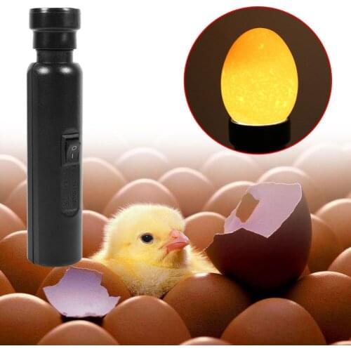 1 pcs LED Light Incubator Egg Candler Tester For Hatching Eggs Quail Poultry Incubation equipment