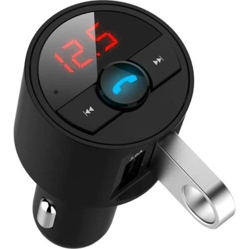 3.6A Quick USB Charger Bluetooth Car Kit FM Transmitter Modulator Audio Music Mp3 Player Phone Wireless Handsfree Carkit