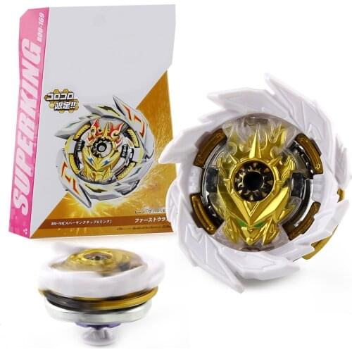 Super King Beyblades Burst GT B169 Uranus Right Swing Metal Fusion with Two-way Wire Launcher Alloy Gyro Battle Toy for Children