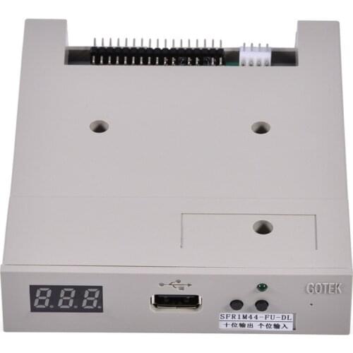 GOTEK SFR1M44-FU-DL 3.5" USB 1.44MB Floppy Drive Emulator for Embroidery Machine floppies drives emulators