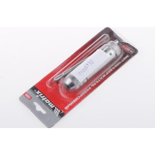 Ratchet Tap Wrench 2pc Set Reversible Tap and Die M3 - M8 T Bar