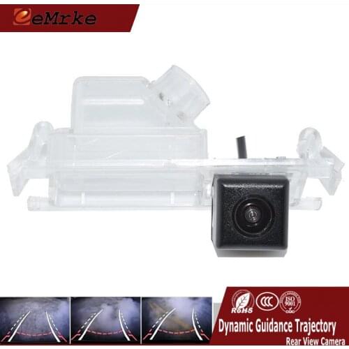 EEMRKE For Kia Ceed 2007-2016 Dynamic Trajectory Parking Line Camera Vehicle Rearview Reversing Tracks Camera