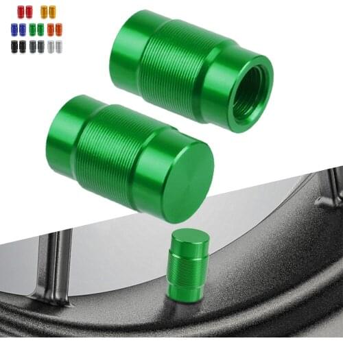 Wheel Tire Valve Stem Cap For KAWASAKI Ninja ZX-10R Ninja ZX-14/R ZZR1400 ZZR600 Versys-X 250/300 Versys 650 Versys 1000 ER-6f
