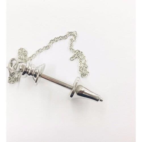 New white K color screw wine bottle glass bottle stone beads pendant pendant pendulum necklace found DIY crafts ornaments