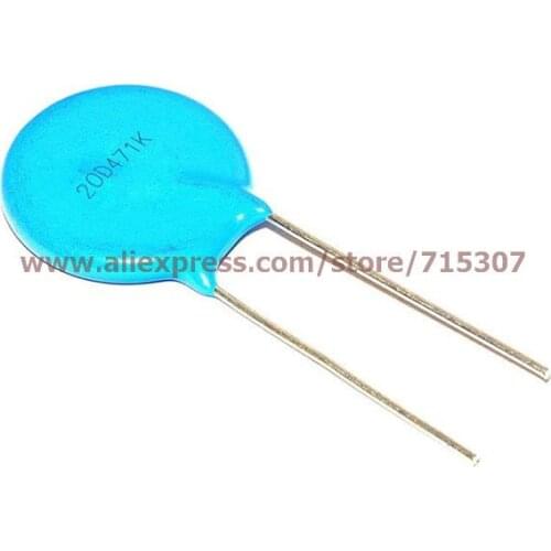 PHISCALE 25pcs Varistor 20D471K
