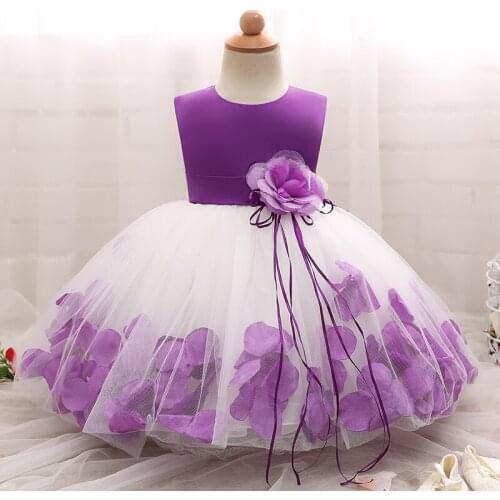Flower Girls Dresses for Wedding First Holy Communion Dress Girl Clothes Toddler Junior Party Princess Dress Children Clothing