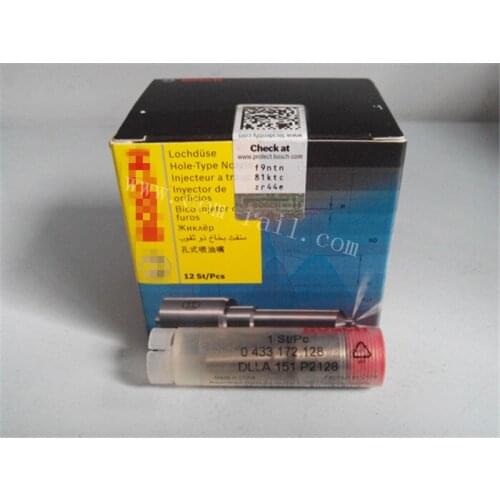 Genuine fuel nozzle DLLA151P2128,0433172128 for injector 0445110362