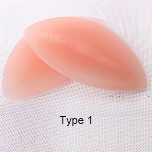 Sexy Women Silicone Bra Gel Invisible Inserts Breast Pads Push Up Bra Insert Breast Enhancer Inserts for Dress Bikini Swimsuit
