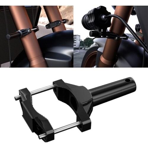 Universal Mount Bracket For Motorcycle Bumper Modified Headlight Stand Spotlight Extension Frame Aluminum alloy Shock Bracket