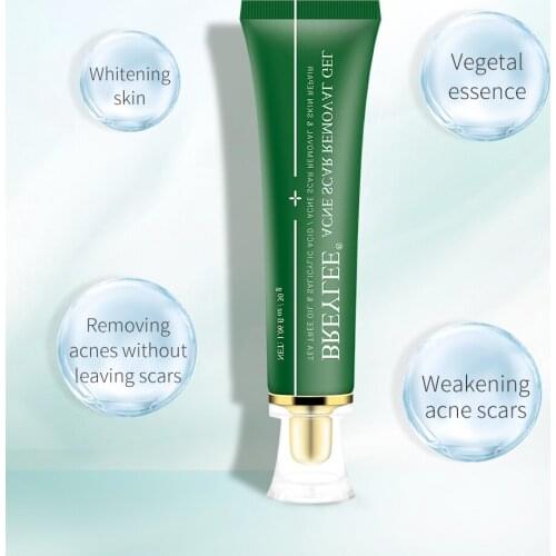 30g BREYLEE Acne Scar Removal Gel Fade Marks Spots Remove Skin Pigmentation Soothing Prevent Acne Treatment Serum Free shipping