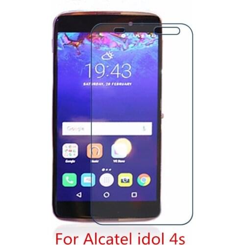 For Alcatel One Touch Idol 4 (5.2"inch) Tempered Glass Screen Protector 2.5D 9H Protective Film For Alcatel Idol 4 4S Guard