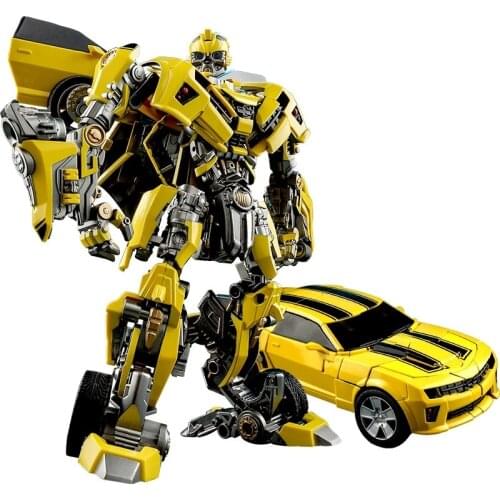 WJ MPM03 Yellow Bee Transformation Battle Blades Warrior Alloy Anime Action Figure Model Kids Boy Toys Collection Robot