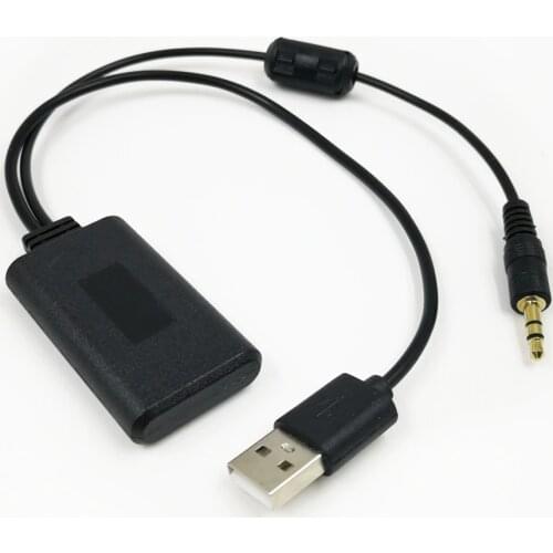 Biurlink Car AUX USB Panel Aux Receiver Wireless Bluetooth 5.0 Receiver 3.5MM Jack Music Receiver Audio Adapter for Toyota