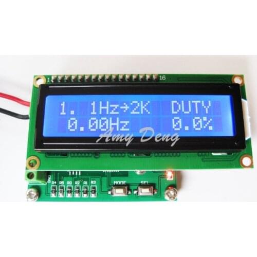 Digital phase Table 0.0 to 360.0 degrees in Table 0.0 to 99.9% duty cycle frequency meter temperature detection