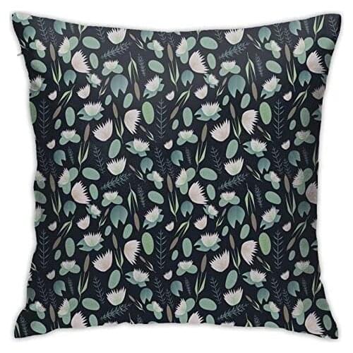 Personalized Abraction Elements from A ke in Eaern Parts of The World Decorative Pillow Cover Printed Zipper Throw Pillow Cover