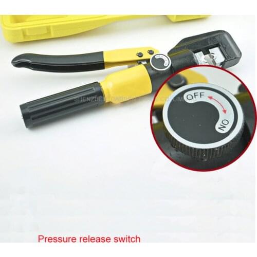 Hydraulic Crimping Plier 6T Hydraulic Crimping Tool Hydraulic Compression Tool Range 4-70mm Pressure YQK-70