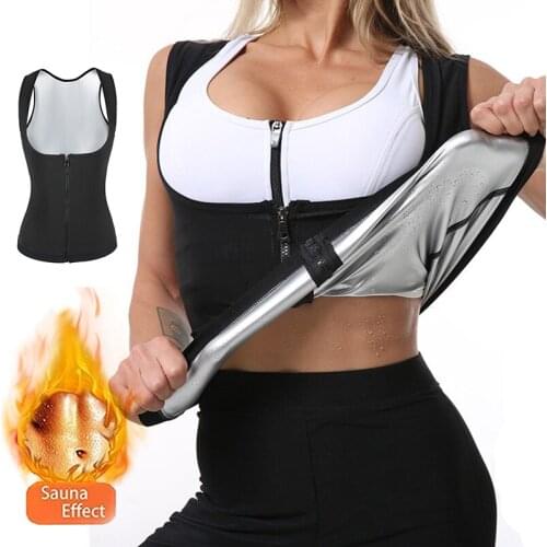 Tummy Control Body Shapewear Belly Binders And Shapers Tops Slimming Sauna Sweat Neoprene Vest Fitness Waist Trainer Corset