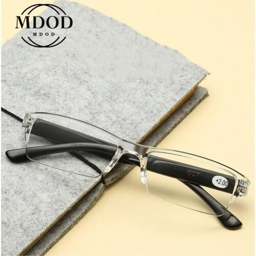 Small Square Reading Glasses Ultralight Glasses Men Women Retro High Quality Black Red Blue Presbyopic Eyeglasses Frame