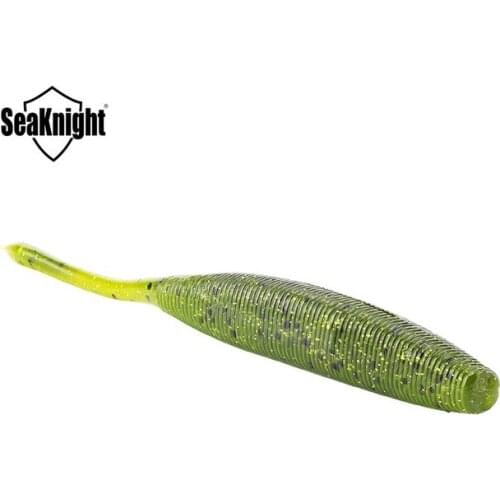 SeaKnight Soft Lure SL006 7.7g 5" 5inch 125mm 6PCS/Bag 3 Colors Carp Fishing Lures Silicone Soft Worm Baits Lure Fishing Tackle