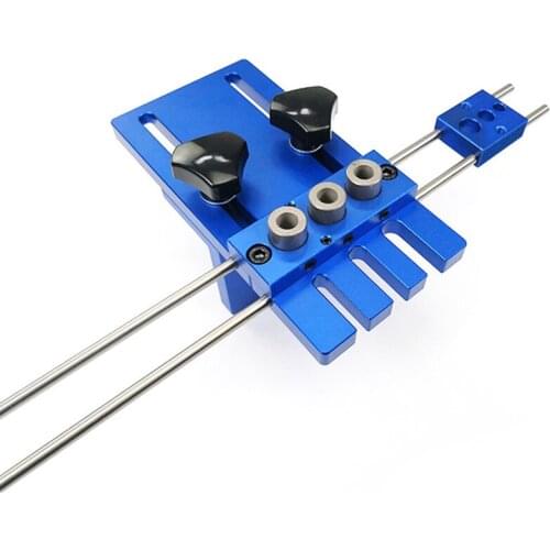 Dowelling Jig Set Drill Guide Tenon Pocket Hole Puncher Locator Wood Dowel Position Gauge Woodworking Tool Furniture Connecting