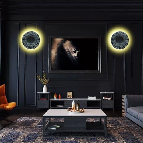 Nordic LED ceramic bedroom living room wall lamp balcony restaurant lighting hotel corridor aisle art lamps