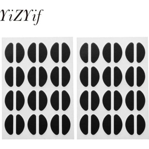 Glasses Nose Pads 24 Pairs 1mm Soft Foam Self-Adhesive Sticky Anti-Slip Eyeglass Nose Pads for Glasses Eyeglasses Sunglasses