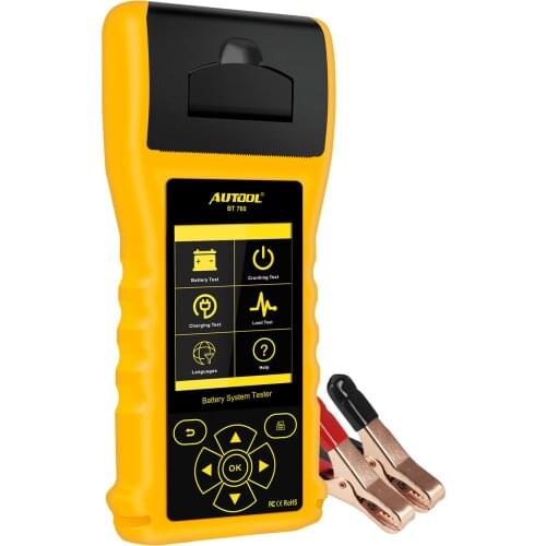 Car Battery Charging Tester Original A-u-t-o-o-l BT760 Vehicle Digital Analyzer Test Tools