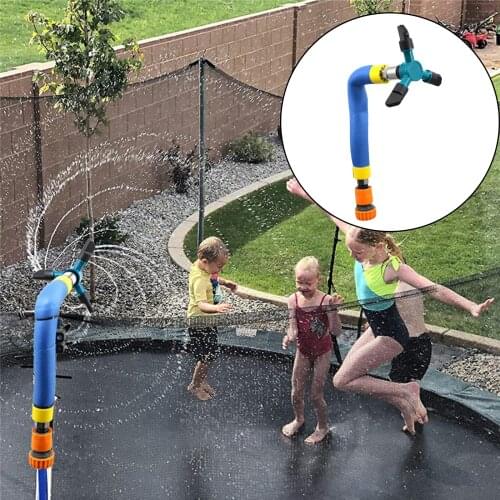 Durable Trampoline Water Sprinkler Summer Water Park Water Sprayer Spray