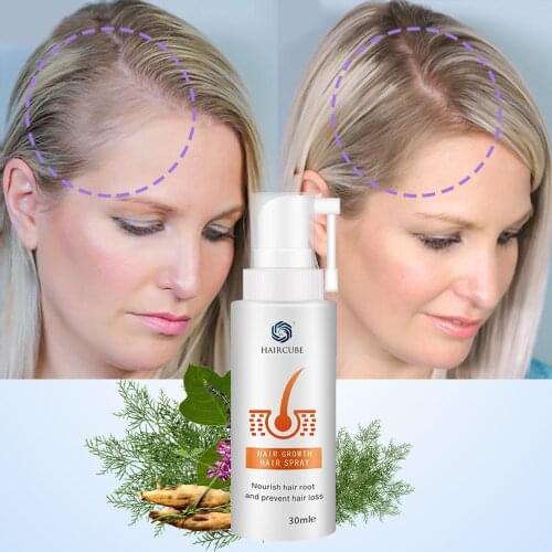 HAIRCUBE Hair Growth Products Hair Spray Anti Hair Loss Organic Hair Growth Essence for Fast Hair Growth Serum Thicken Hair Oil