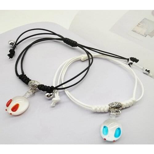 Handmade Grand-Master Of Demonic Cultivation Mo Dao Zu Shi Wei Wuxian Lan Wangji Rabbit Bracelet Bangle Jewelry Girl Gift