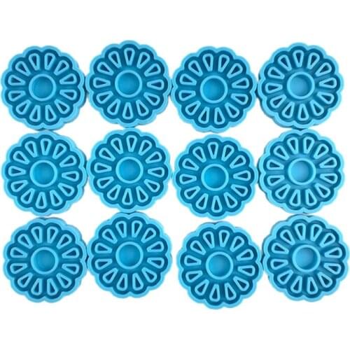 U90E Daisy Necklace Epoxy Resin Mold Earring Pendant Casting Silicone Mould DIY Crafts Jewelry Making Tools