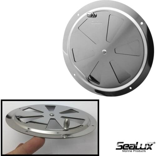 Sealux Butterfly vent with side knob 3 sizes Stainless steel for Yacht Boat Marine hardware