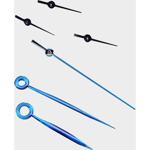 Watch Repair Part Blue Watch Hands Kit for ST2505 Automatic Movement Replacement Pointer Needle Watch Hands Accessories