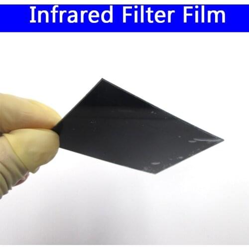 0.05-1mm black infrared filter film plastic film sheet plastic sheet visible light filter