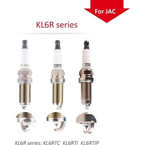 1 Piece China spark plug TORCH KL6R series for JAC J3 (Turin)/ Tagaz C10 1.3 4G13S1;J3 (Turin)/ Tagaz C10 1.3 HFC4GB1.3C